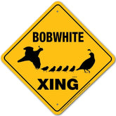 Bobwhite X-ing Sign