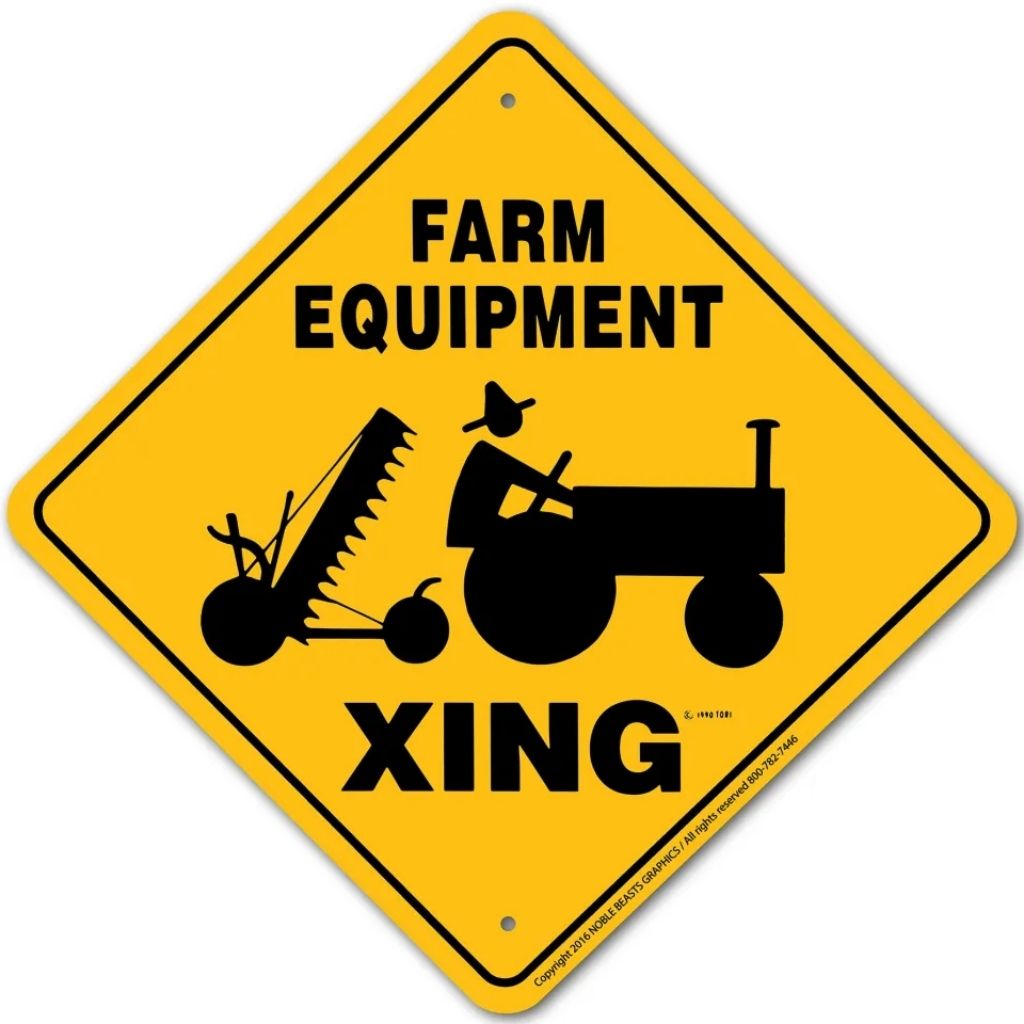 Farm Equipment Sign