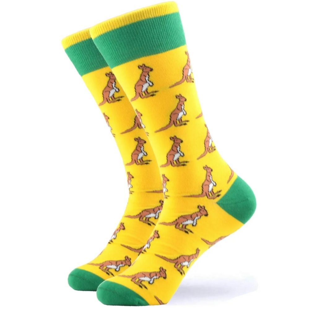 WestSocks - Yellow with Zebras