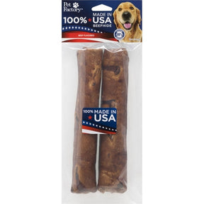 Retriever Rolls Rawhide Medium 100% USA Beefhide 2 pk