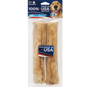 Retriever Rolls Rawhide Medium 100% USA Beefhide 2 pk