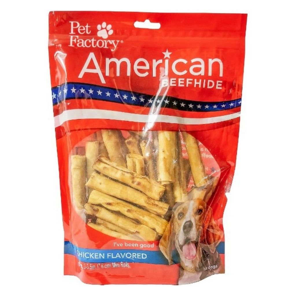 Mini Rolls Rawhide American Beefhide 3" 40 pack