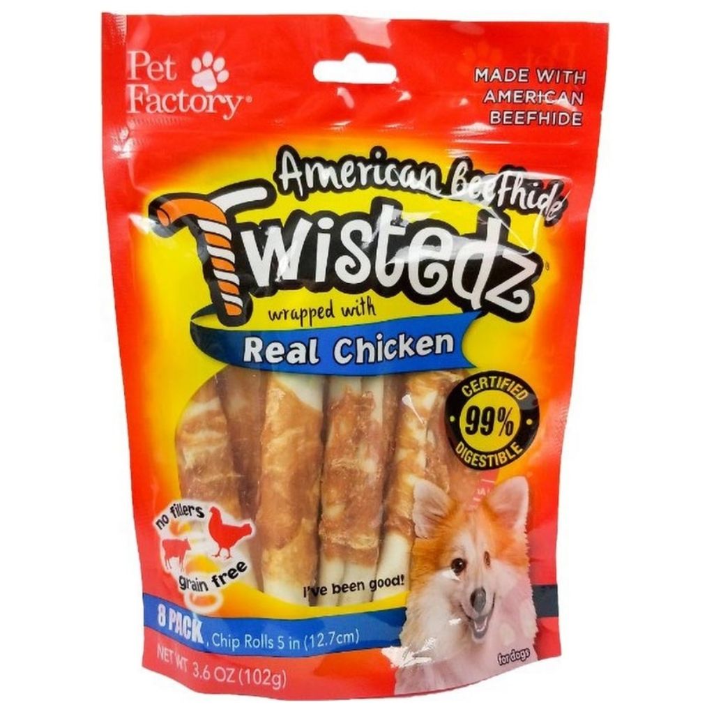 Twistedz Chip Rolls 5" With Chicken - American Beefhide