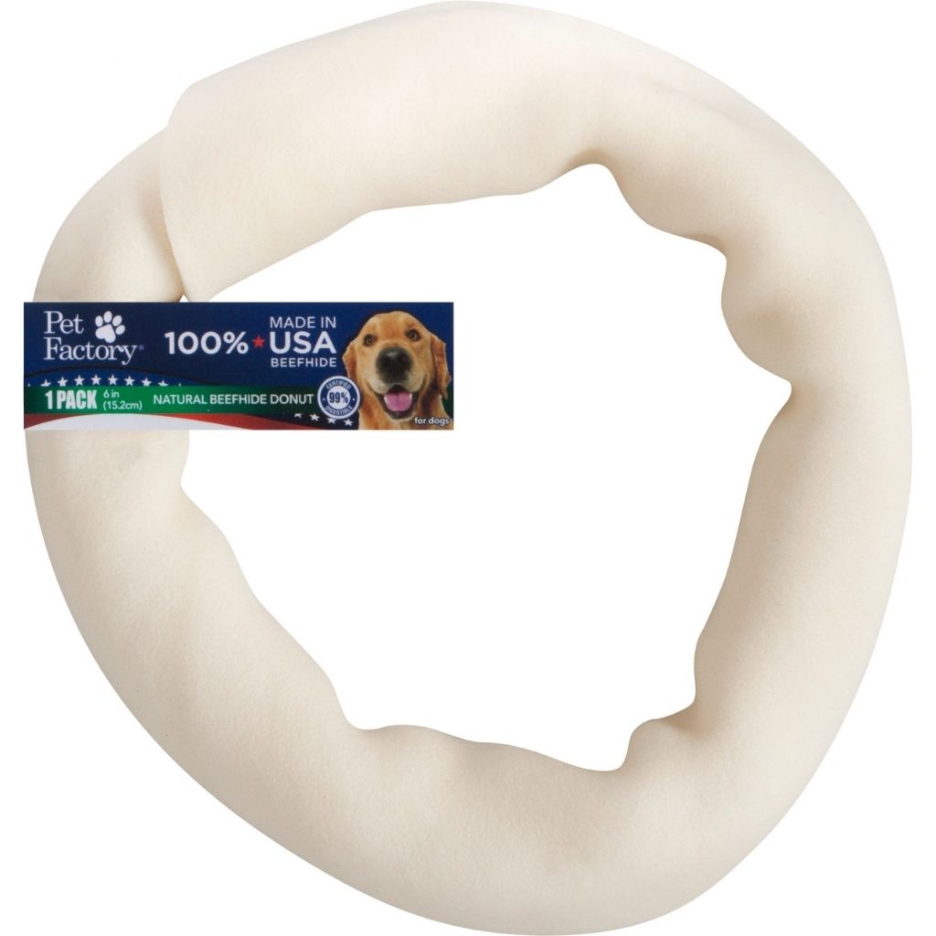 Donut Rawhide 100% USA Beefhide Banded