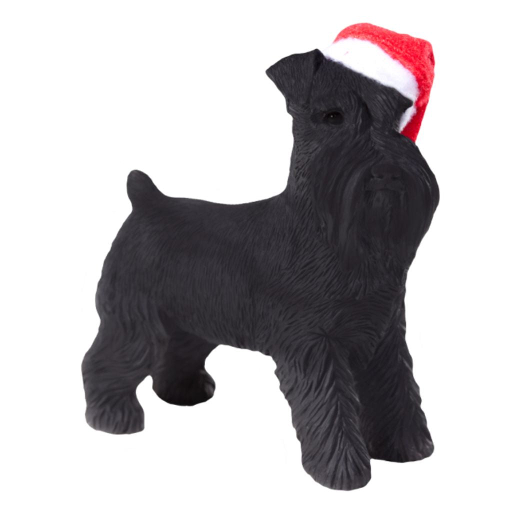 Ornament Schnauzer UC Ears Black