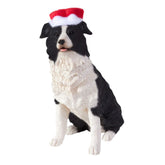 Ornament Border Collie Sitting