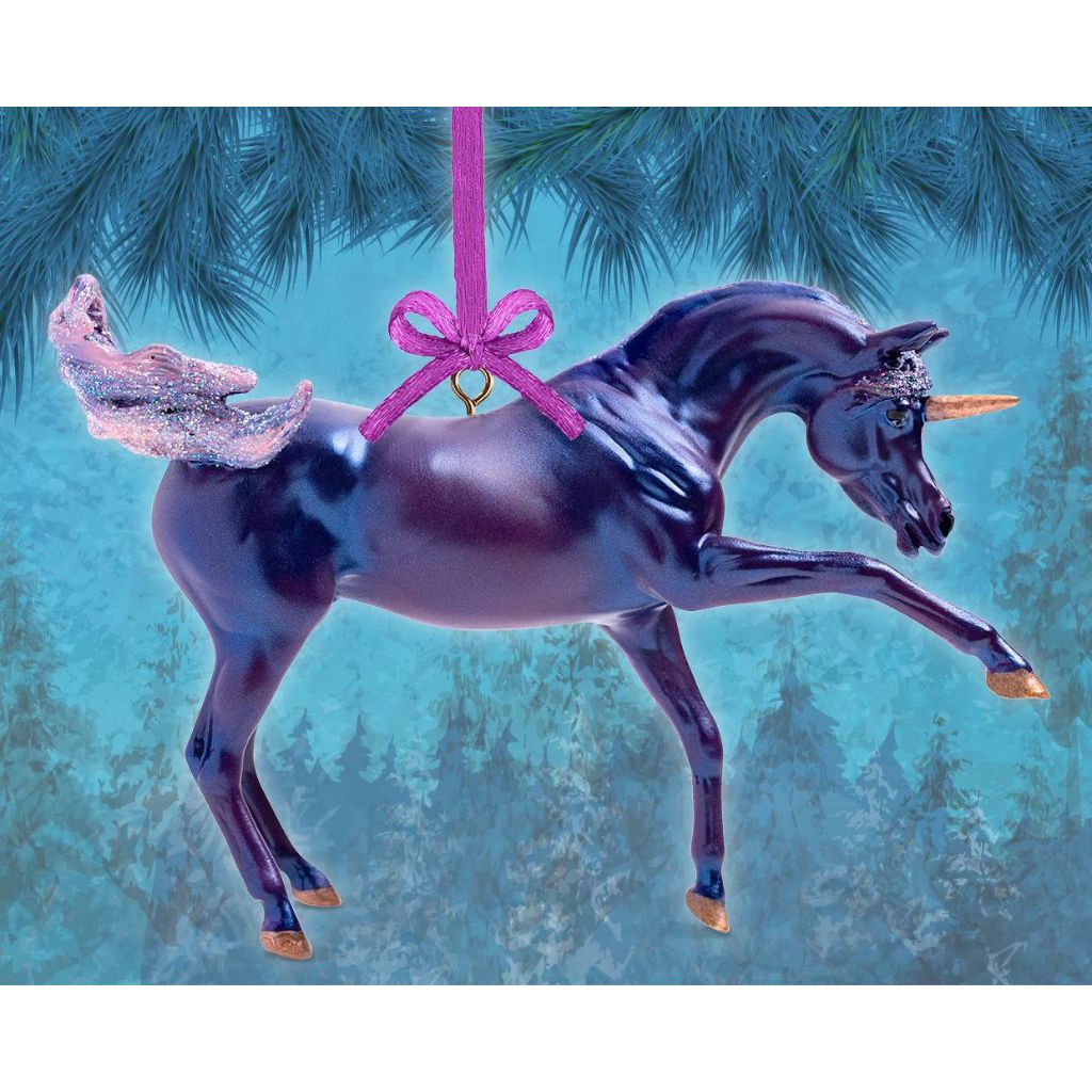 Breyer - Tyrian Unicorn Ornament 2022