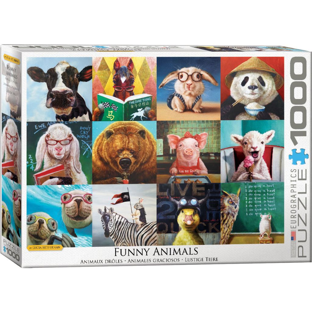 Puzzle Funny Animals