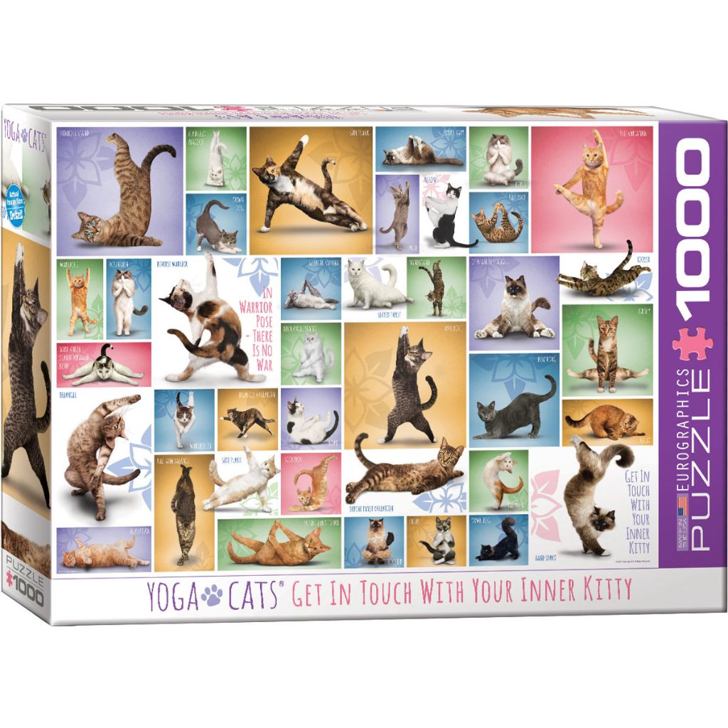 Puzzle Yoga Cats