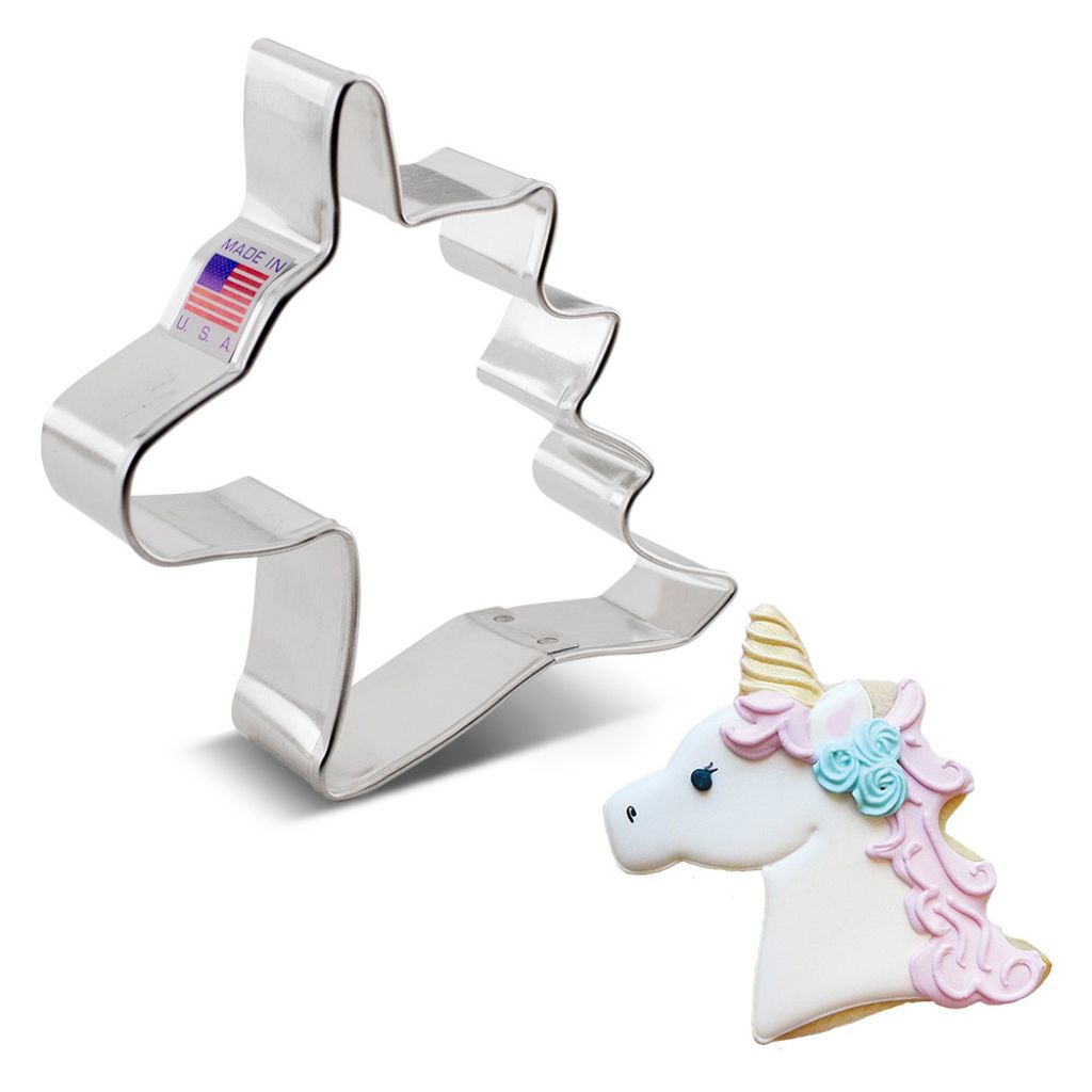 Unicorn Head Cookie Cutter