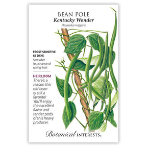 Bean Pole Kentucky Wonder Seeds