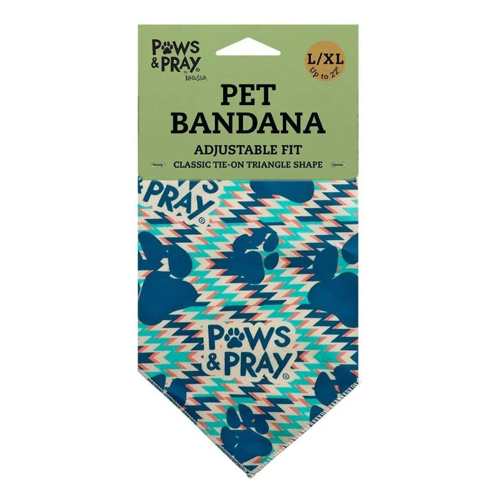 Pet Bandana Paws & Pray