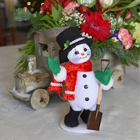 Annalee Crimson Crush Snowman