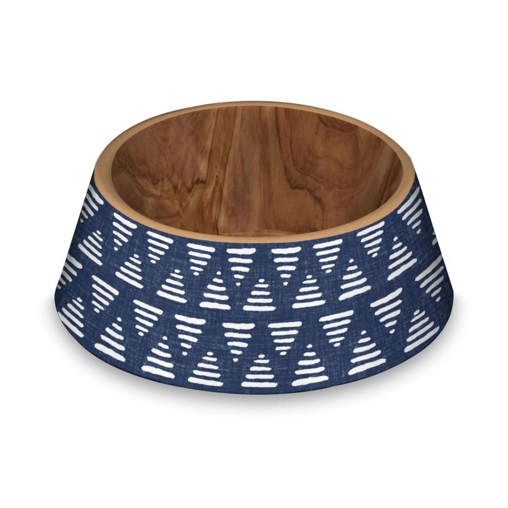 Pet Bowl Melamine Indigo Oasis-Southern Agriculture