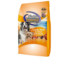 NutriSource - All Dog Breeds, All Life Stages Lamb Meal & Rice Recipe Dry Dog Food-Southern Agriculture