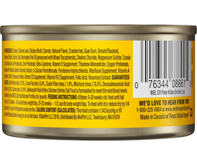 Wellness Complete Health - All Breeds, Kitten Chicken Entrée Paté Canned Cat Food-Southern Agriculture