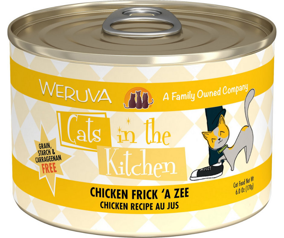 Weruva, Cats in the Kitchen - All Breeds, Adult Cat Grain-Free Chicken Frick 'A Zee Recipe Au Jus Canned Cat Food-Southern Agriculture