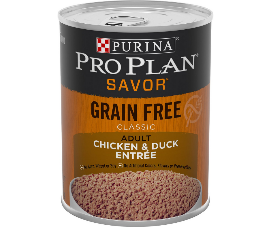 Purina Pro Plan Savor - All Breeds, Adult Dog Classic Grain-Free Chicken & Duck Entree Canned Dog Food-Southern Agriculture