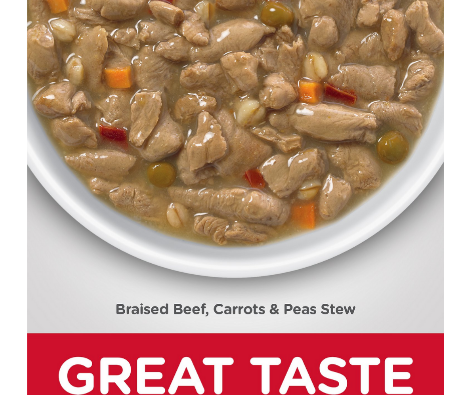 Hill's Science Diet, Healthy Cuisine - All Breeds, Adult Dog 7+ Years Old Braised Beef, Carrots & Peas Stew Recipe Canned Dog Food-Southern Agriculture