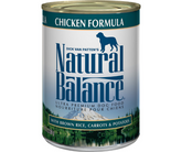 Natural Balance, Ultra Premium - All Breeds, Adult Dog Chicken Formula Canned Dog Food-Southern Agriculture