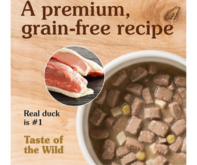 Taste of the Wild - All Breeds, Adult Dog Grain-Free Wetlands Recipe Canned Dog Food-Southern Agriculture