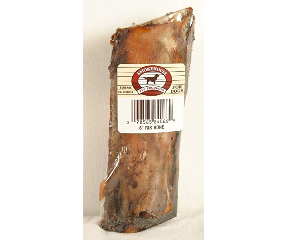 Smokehouse - Smokehouse USA Rib Bone. Dog Treats.-Southern Agriculture