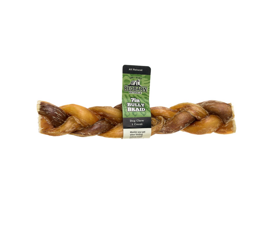 Redbarn - Braided Bully Sticks Dog Treat-Southern Agriculture