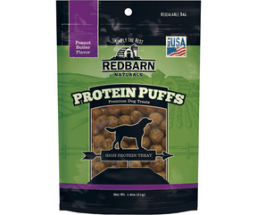 Redbarn - Protein Puffs Peanut Butter Flavor Dog Treats-Southern Agriculture