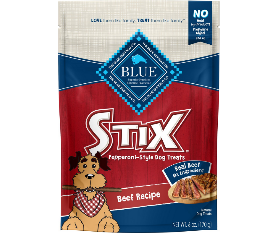 Blue Buffalo - Blue Stix Beef Recipe Pepperoni-Style Dog Treats-Southern Agriculture