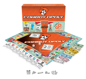 Cowboy-Opoly Boardgame-Southern Agriculture