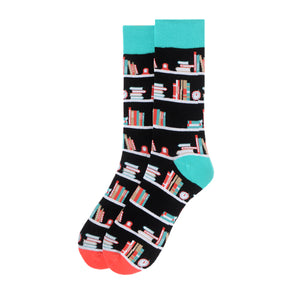 Selini NewYork - Men's Bookshelf Socks