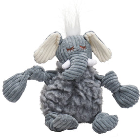 FlufferKnottie Ellamae The Elephant - Cord & HuggleFleece