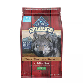 Blue Buffalo Wilderness Rocky Mountain - Adult Dog Red Meat Recipe Dry Dog Food