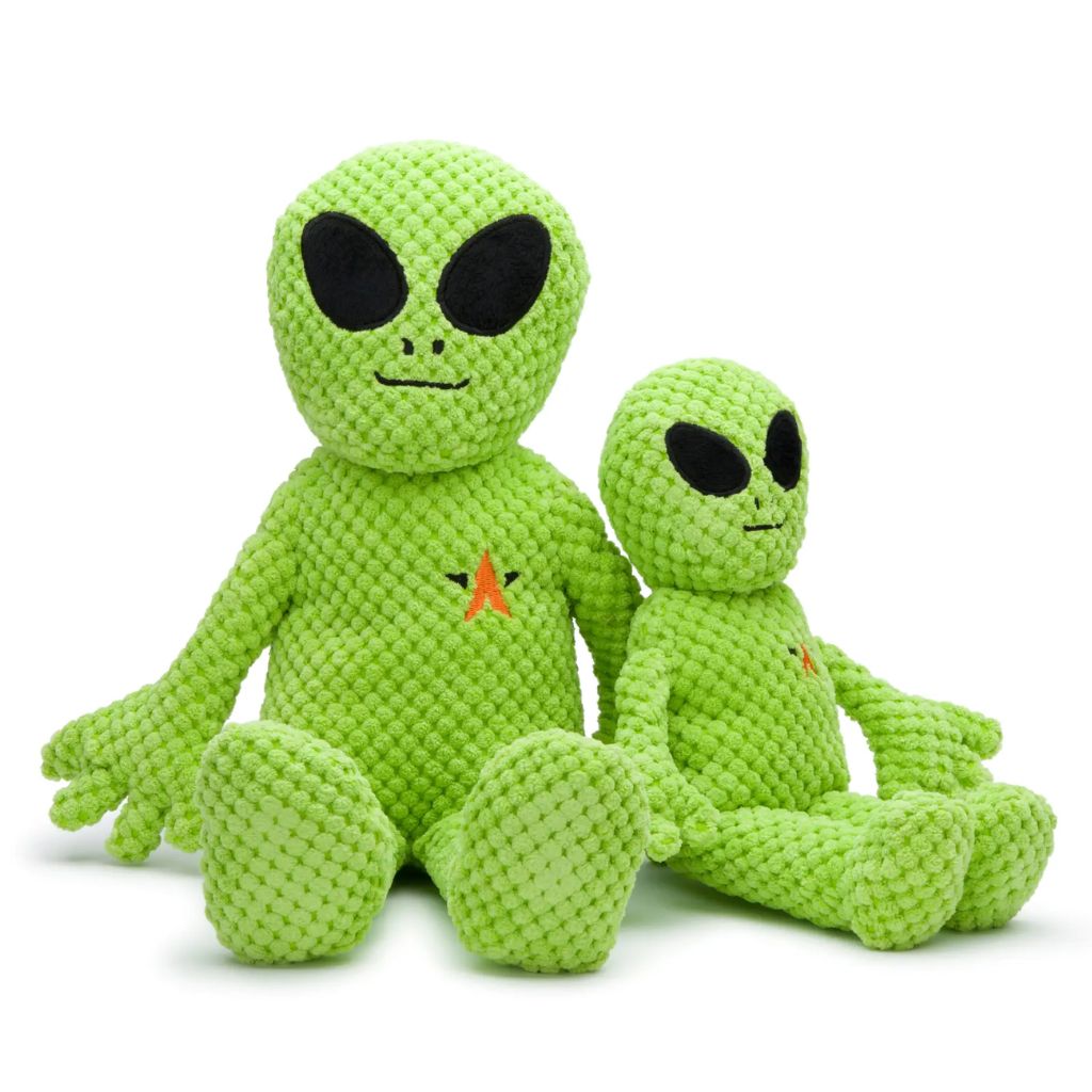 Fabdog Floppy Alien Plush Dog Toy