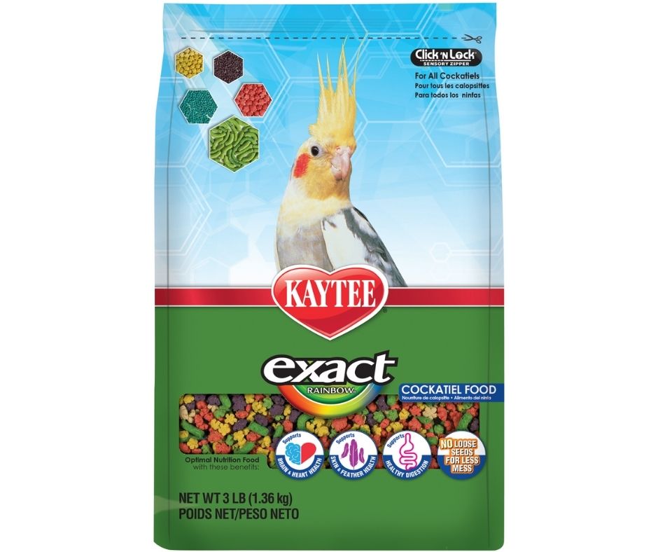 Kaytee exact Rainbow Cockatiel Food-Southern Agriculture