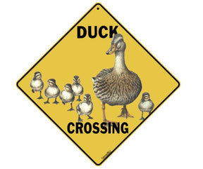 Duck Crossing Sign by CrossWalks-Southern Agriculture