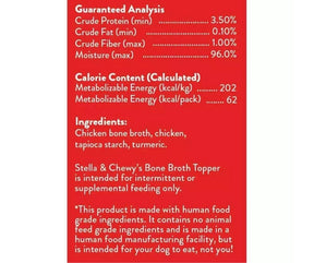 Stella & Chewy's Cage-Free Chicken Broth Topper for Dogs-Southern Agriculture