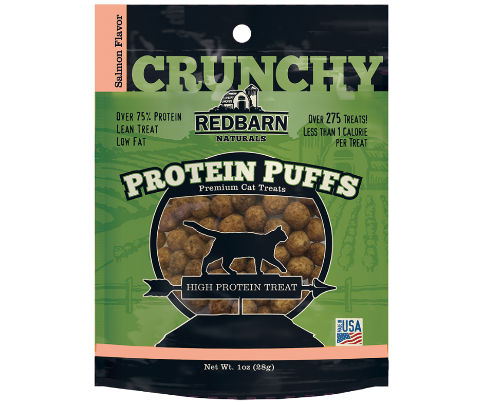 Redbarn - Protein Puffs Salmon Flavor Cat Treats-Southern Agriculture