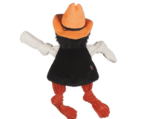 Huggle Hounds - Oklahoma State University Pistol Pete Knottie. Dog Toy.-Southern Agriculture