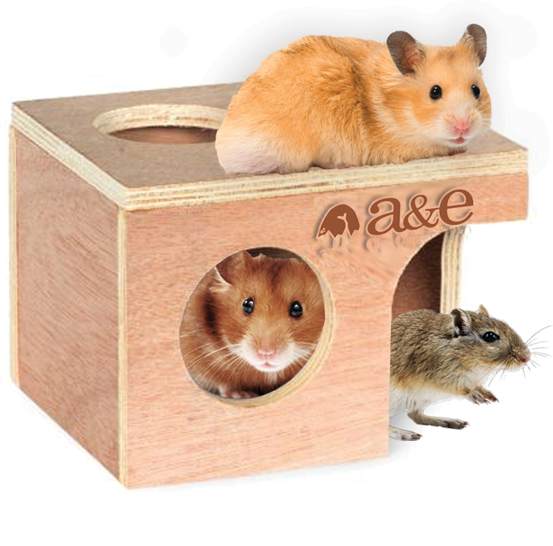 A & E Cage Company - Hamster/Gerbil Pet Hut Hideout