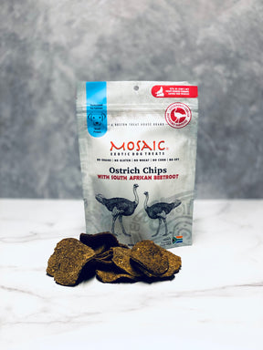 Mosaic  - Ostrich Chips With South African Beetroot