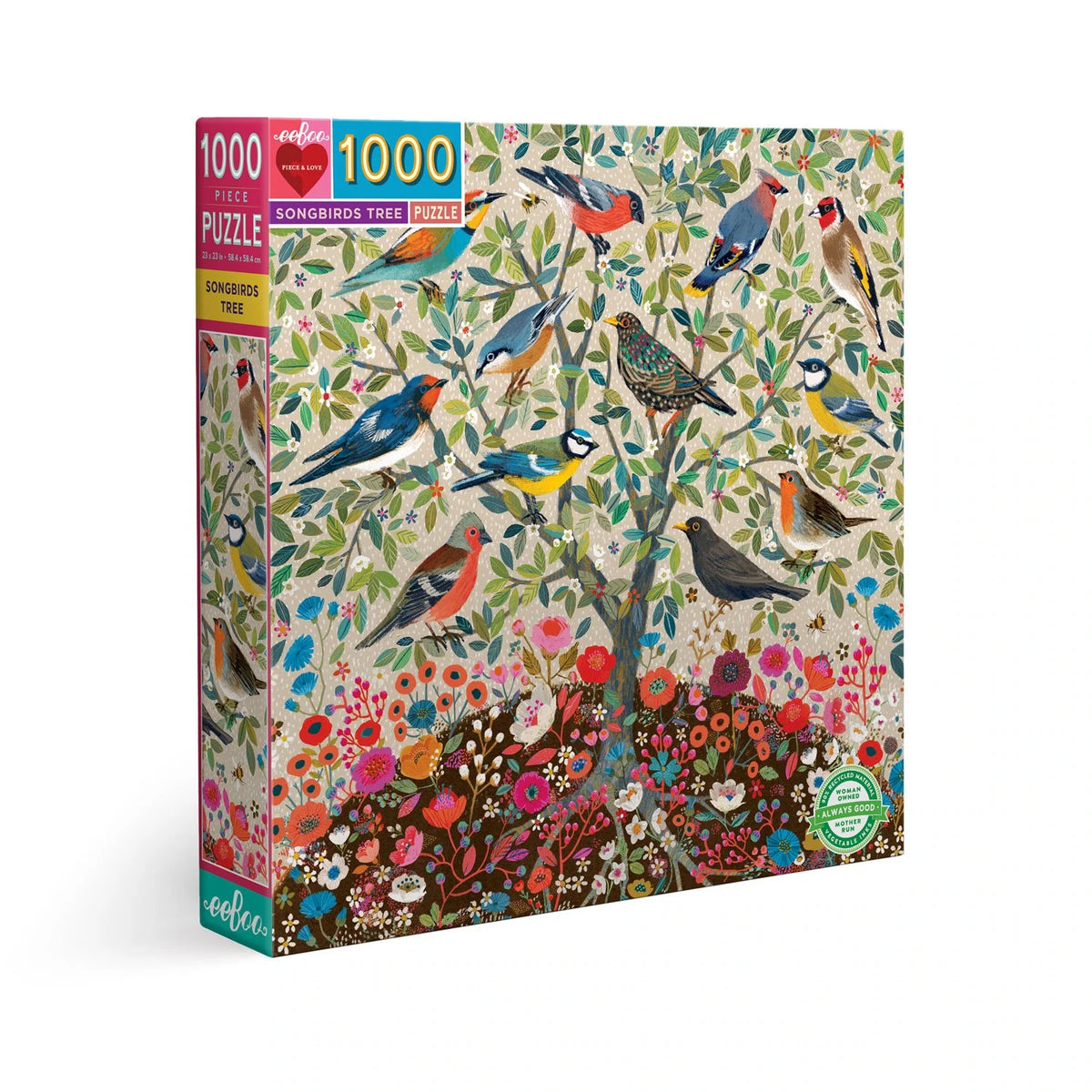 Songbirds Tree 1000 Piece Puzzle