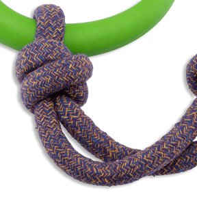 Beco - Hoop On A Rope - Natural	Rubber & Cotton Knotted Ropes