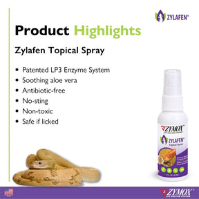 Pet Kings -  Zylafen Topical Spray For Reptiles