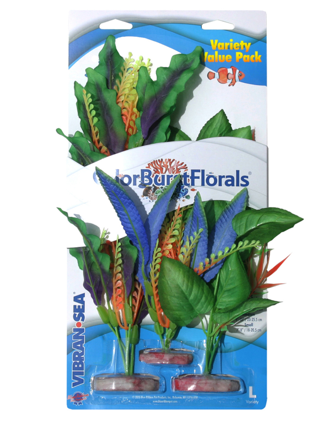 Variety Pack Plants Sm/Med/Lg Color Burst Florals Silk-Style