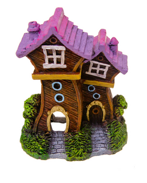 Fun House Village Small Fish Tank Ornament