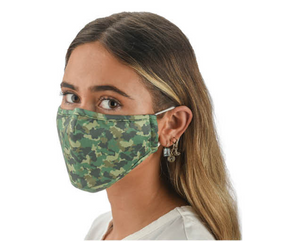 Snoozies Fashion Face Coverings (Mask) Camo Print with Filter-Southern Agriculture