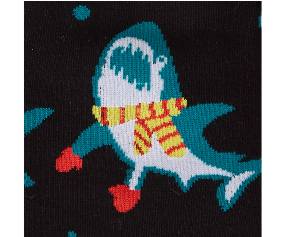 Men's Crew Socks Fighting The Cold (Shark)-Southern Agriculture