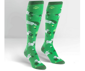 Fresh Off the Goat Women's Knee High Socks-Southern Agriculture