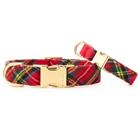 Dog Collar Tartan Plaid Flannel